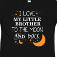 thumbnail image 4 of Inktastic I Love My Little Brother to the Moon and Back Boys or Girls Toddler T-Shirt, 4 of 5