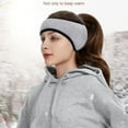 thumbnail image 6 of Yesbay Ear Warmers Headband Soundproof Sleep Ear Wrap for Men Women Winter Fleece Earmuff for Running Cycling Skiing, 6 of 8