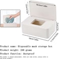 thumbnail image 3 of 2-Pack Sealed Tissue Box Organizer for Home, Car & Office – Hygienic Storage with Non-Slip Base & Universal Fit, 3 of 9