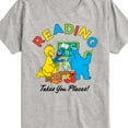 thumbnail image 3 of Sesame Street - Reading Takes You Places - Toddler and Youth Short Sleeve Graphic T-Shirt, 3 of 5