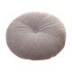 thumbnail image 5 of Cojín de asiento de 17,7 pulgadas, funda de lino, almohada de lectura, relleno de algodón PP, alfombrilla de asiento para Gris claro, 5 of 8