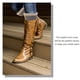 thumbnail image 2 of 1 par de calcetines cortos de lana trenzada calcetines de encaje de arranque de punto para invierno otoño, 2 of 7