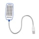 thumbnail image 2 of 5V Flexible Gooseneck Mini USB 28 LED Portable Reading Light Computer Lamp With Switch Blue, 2 of 9