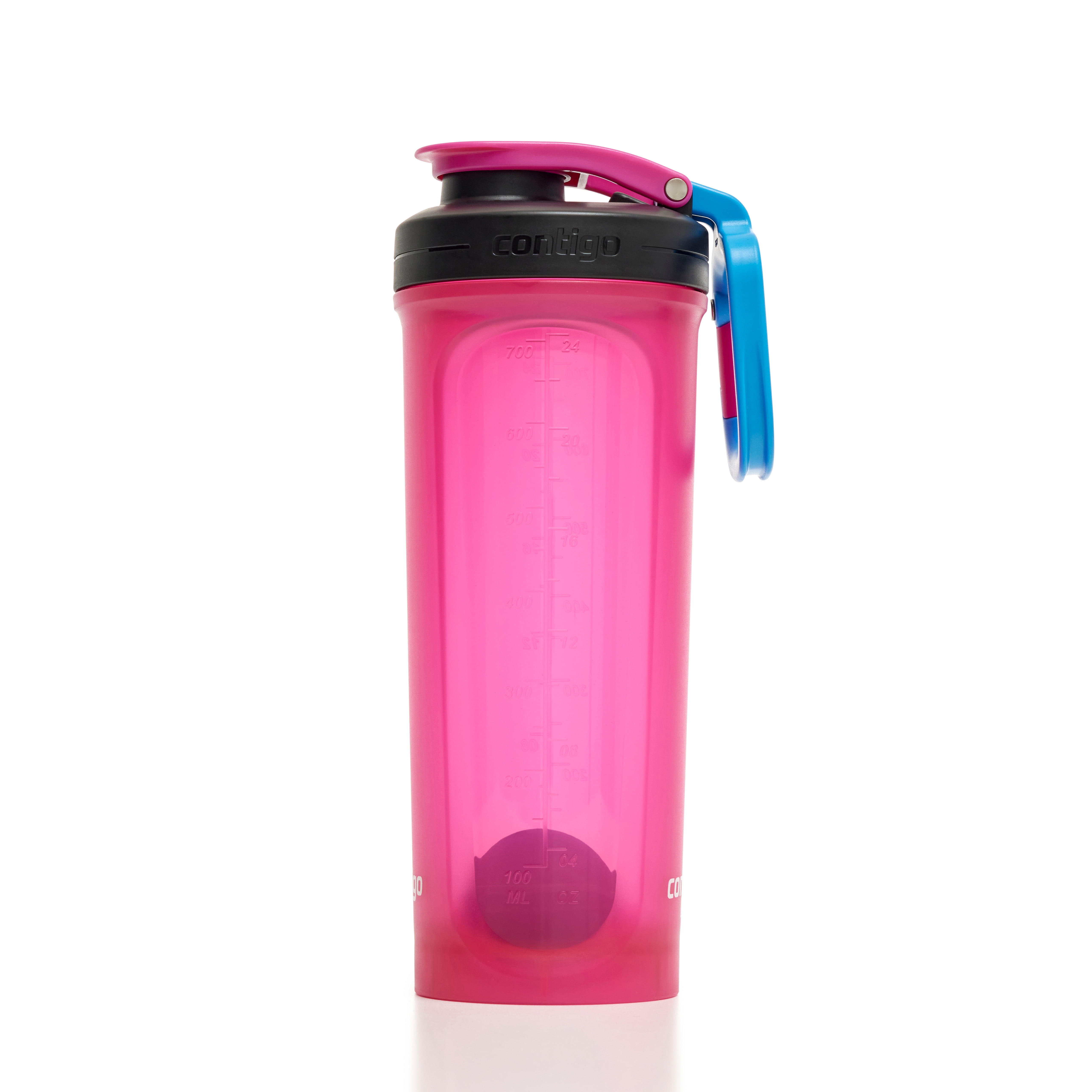 Contigo Fit Shake & Go 2.0 Shaker Bottle in Pink, 28 fl oz.