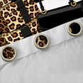 thumbnail image 4 of Erosebridal Brown Leopard Cheetah Print Blackout Curtains Set of 2 (52x84 Each),Fashion Women High Heels Girls Gifts Window Curtains For Adults, 4 of 7