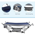 thumbnail image 5 of REDCAMP Portable Folding Hammock with Stand,Foldable Camping Hammock with Removable Pillow Storage Net for Outdoor, Backyard, Beach, 84 in Extra-Long, 5 of 9