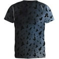 thumbnail image 2 of Crow Raven Flying Autumn Moon Night All Over Mens T Shirt Multi SM, 2 of 2