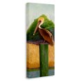 thumbnail image 2 of Stupell Industries Rustic Lodge Perched Blue Eyed Pelican Canvas Art, 10 x 24, by Barbara Fallenbaum, 2 of 8