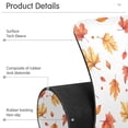 thumbnail image 4 of Yayeee Faucet Mat for Kitchen Sink 14.7" Diatomite Long Splash Guard Pad, Watercolor Autumn Leaves, 2 Pack, 4 of 7
