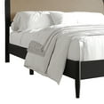 thumbnail image 6 of Castle Place Rattan Wooden Full Platform Bed, Black, 6 of 8
