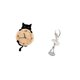 thumbnail image 5 of Reloj De Pared, Decoración De Pared, Figura De Bailarina, Adorno De Escritorio, Escultura De Arte Moderno Creativo, Regalos Para Oficina, Dormitorio, Chimenea, Estudio, Entrada De Casa, 5 of 8