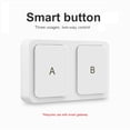 thumbnail image 4 of Smart 2 Way Switch, Smart Scene Switch Compact for Zigbee Connection Battery Powered Multifunctional  for Household, 4 of 7