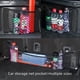 thumbnail image 3 of Bolsa de almacenamiento de red de doble capa con bolsillo con velcro para maletero de coche, 3 of 5
