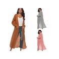 thumbnail image 5 of Women's Casual Long Sleeve Cardigan Sweaters Open Front Outerwear with Pockets, 5 of 5