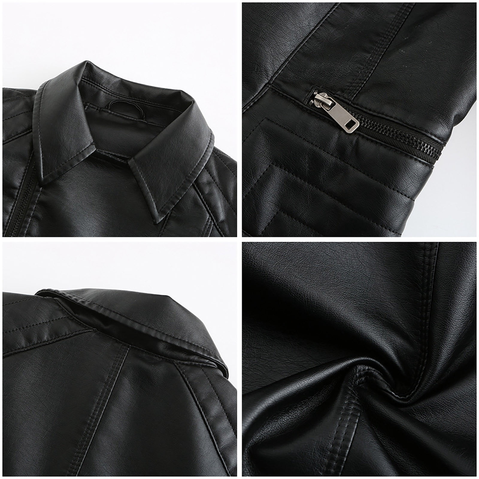 TIANEK Leather Jacket Women,Women's 