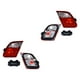 thumbnail image 1 of Par de Calaveras DEPO E430 1999 A 2001 Mercedes-Benz Interior Blanco/Rojo, 1 of 4