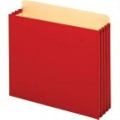 Globe Weis Legal File Cabinet - Globe-Weis File Cabinet Pocket - Tyvek - Red - Recycled - 1/Box