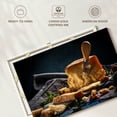 thumbnail image 6 of Elephant Stock Chunks Of Parmesan Wall Art - Horizontal Canvas Wall Art - Kitchen Wall Decor - Food And Drink Canvas - Gray And Orange Decor - 48" x 32", 6 of 8