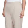 thumbnail image 4 of Alfred Dunner Womens Plus-Size Relaxed Linen Short Length Pant, 4 of 4