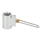 thumbnail image 1 of Válvula de recarga de tanque de gasolina para exteriores, junta de llenado mutuo de tanque de gasolina esmerilado de aleación de aluminio para acampar y hacer senderismo YUNYI BRAND Deportes, 1 of 8