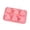 Style A - Pink, variant on JuDWoC Christmas Tree Silicone Mold 6 Cavity Holiday Hat Baking Pan 9.84 Inch Food Grade Non Stick Chocolate Casting Form Reusable Detailed Festive Motif Base for Handmade Soap Candy