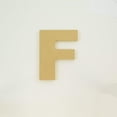 thumbnail image 3 of Package of 1, 18 Inch X 3/4" Thickness MDF Letter F in The Arial Font, Thick, Upper Case for Art & Craft Project, Made in USA, 3 of 4