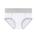 thumbnail image 7 of AOOCHASLIY Womens Underwear Plus Size Casual 5PC Ladies Patchwork Briefs Panties Underwear Packs Knickers Bikini Underpants, 7 of 7