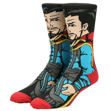 Marvel Avengers Dr Strange Casual 360 Character Crew Socks for Men