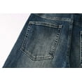 thumbnail image 6 of 2025 Ksubis Jeans brand Jeans  Men's Jeans Casual Comfort Holes Fashionable Straight Skinny Slim Fit Jeans, Ripped Stretch Jeans Denim Pants Menswear 3033 28-40, 6 of 8