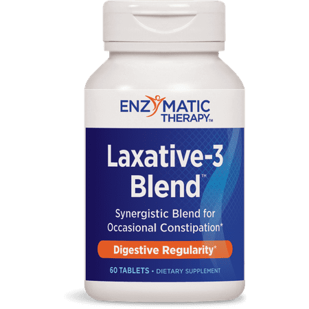 Enzymatic therapy laxative-3 blend tablets, 60 ct