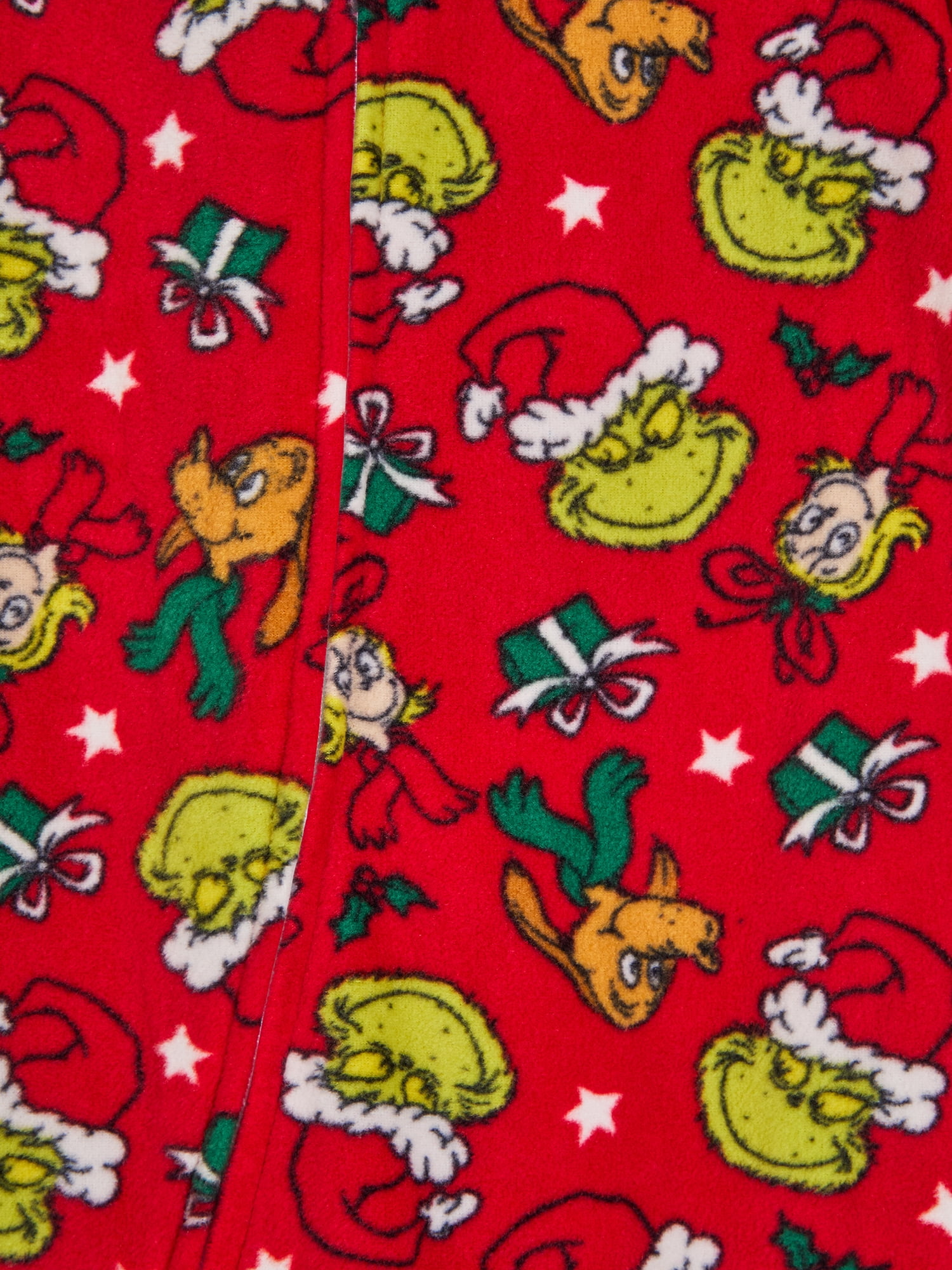 Grinch Toddler One-Piece Footed Blanket Sleeper, Sizes 12M-5T