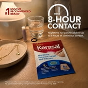Kerasal Nighttime Renewal Fungal Nail Patch, Extra Strength, Overnight Repair, 14 Count