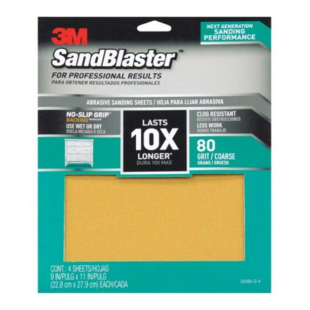 3m on sale sandblaster sandpaper