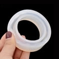 thumbnail image 3 of 4PCS Silicone Mould Mold Round for Curve Bangle Bracelet Jewelry Making DIY, 3 of 7