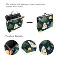 thumbnail image 3 of Stylish Microfiber Coin Purse with Zinc Alloy Clasp - Compact and Durable Wallet for Women - 4.3x4.7 in/11x12 cm Size - Ideal for Coins and Cards, 3 of 7