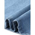thumbnail image 6 of DARING DIVA Women's Plus Denim Overalls Jumper Jean Midi Dress 2X Light Blue, 6 of 6