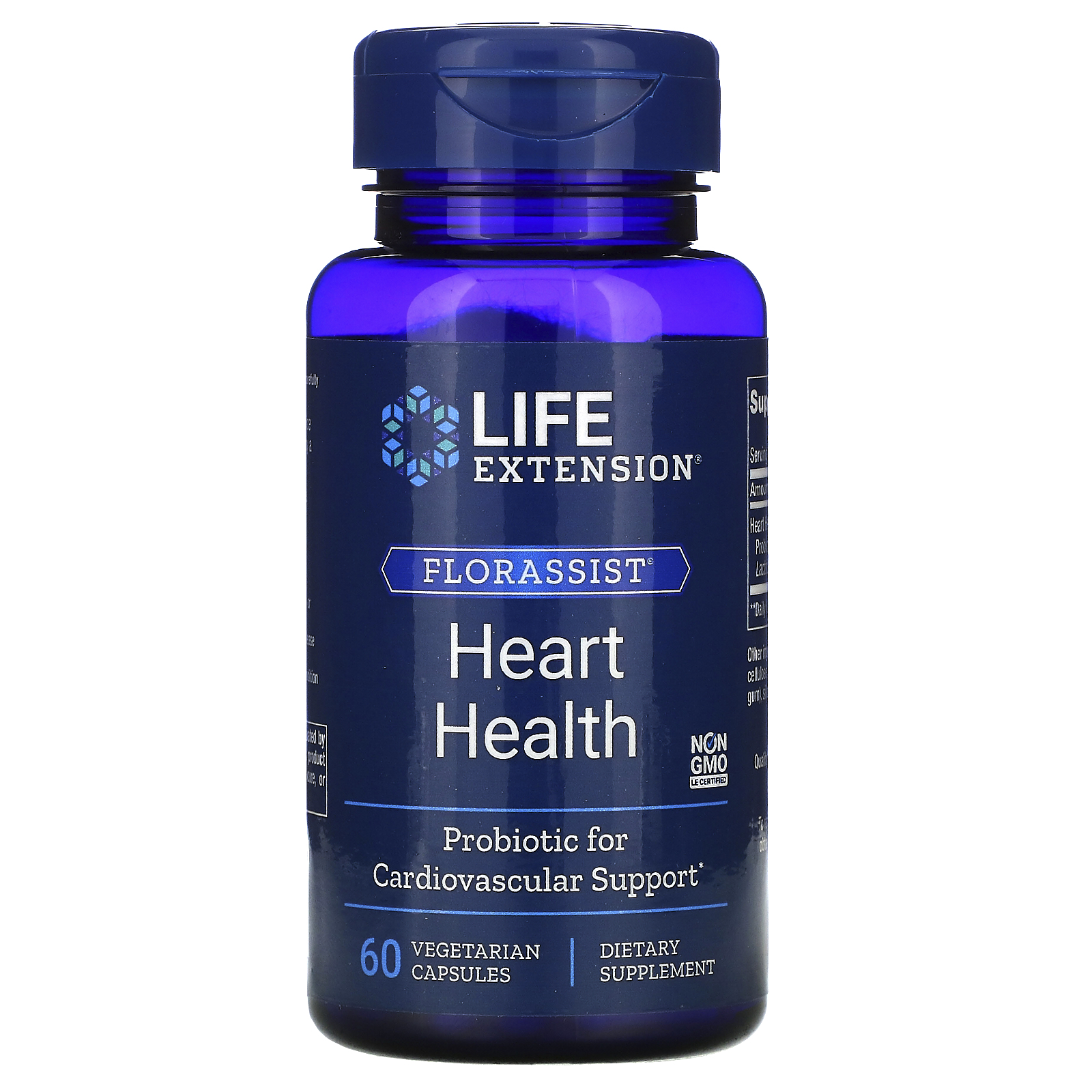 Life Extension FLORASSIST Heart Health, 60 Vegetarian