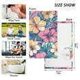 thumbnail image 4 of Ryvnso Elegant Tropical Flower-t6 Cotton Hand Towels Sets Face Towel 2 PCs Bathroom Decorative, 4 of 7