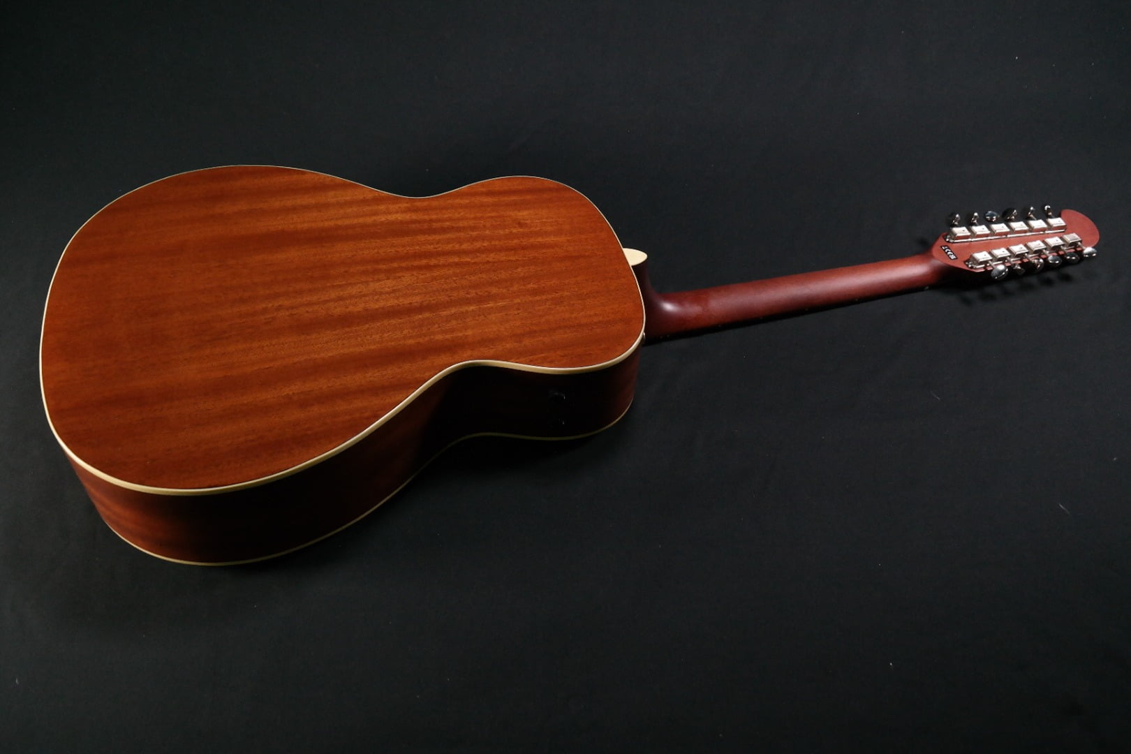 Fender Villager 12 String Acoustic Electric Guitar with Gig Bag, Aged Natural