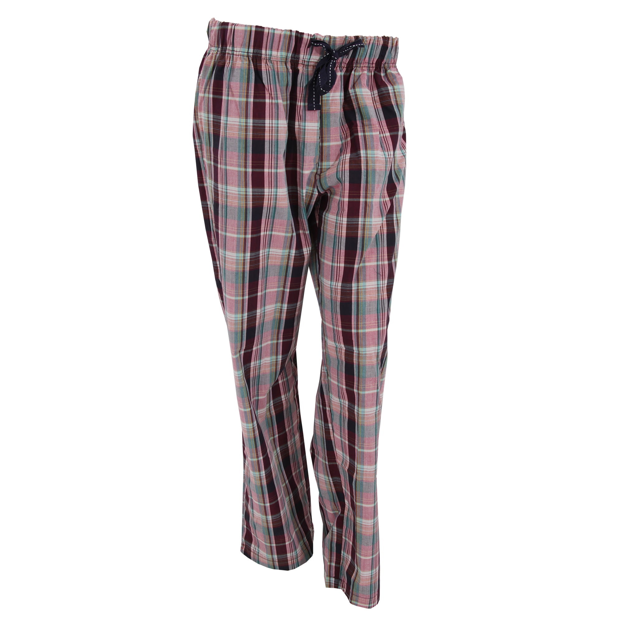 grey plaid pyjama bottoms