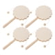 thumbnail image 2 of 4 piezas de sonajas de madera para manualidades, sin acabado, para pintar a mano., 2 of 7