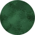 thumbnail image 1 of Ahgly Company Indoor Round Patterned Dark Forest Green Area Rugs, 6' Round, 1 of 6