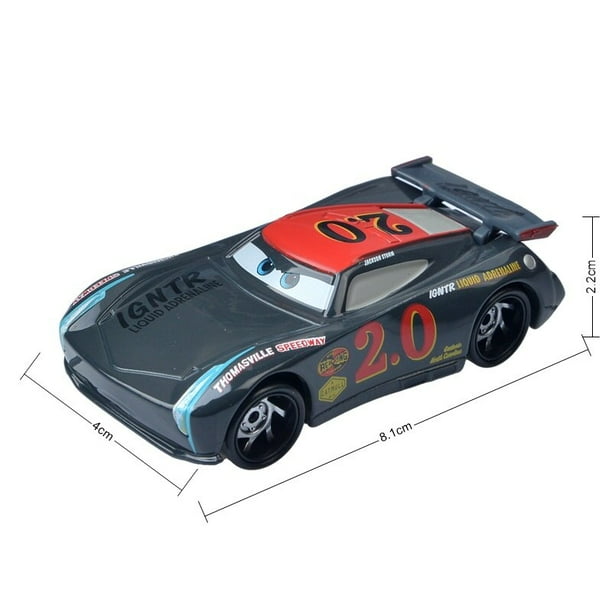 Disney Pixar Cars 2 Cars 3 No.95 Lightning McQueen Mater Tractor 1:55, vehículo fundido a presión, coche de aleación de Metal, juguetes para niños, regalos Gao Jinjia LED