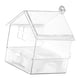 thumbnail image 5 of Comedero externo extensible para loros, comedero para pájaros, fácil de llenar, sujetar y limpiar, baño para pájaros transparente, 5 of 8