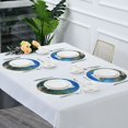 thumbnail image 5 of 15.4" Round Placemat Set of 6 Polyester Fabric Place Mats Non-Slip Dining Kitchen Table Mats for Kitchen Party Decor The Dog Is Running, 5 of 5