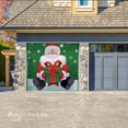 thumbnail image 2 of Celebrations Santa 7 ft. x 8 ft. Garage Door Cover, 2 of 3