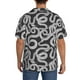 thumbnail image 3 of Balery Snake Camisa Casual de Manga Corta con Botones para Hombre, Texturizada, Estilo Cubano, para Playa, Verano-3X-Large, 3 of 5