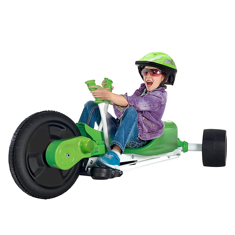 Kepooman Children's Drift Toy Car with Charger, Kids Toy for Boys & Girls Birthday, Green Kepooman Children's Drift Toy Car with Charger, Kids Toy for Boys & Girls Birthday, Green