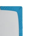 thumbnail image 3 of Ambesonne Ocean Fitted Sheet, Republic of Cuba Modern, Twin Size, Blue White Yellow, 3 of 3