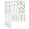 thumbnail image 2 of Self Adhesive Wall Tiles 1Set 10Pc Self Adhesive Tile Print Sticker Kitchen Bathroom Wall Sticker Decoration, 2 of 9